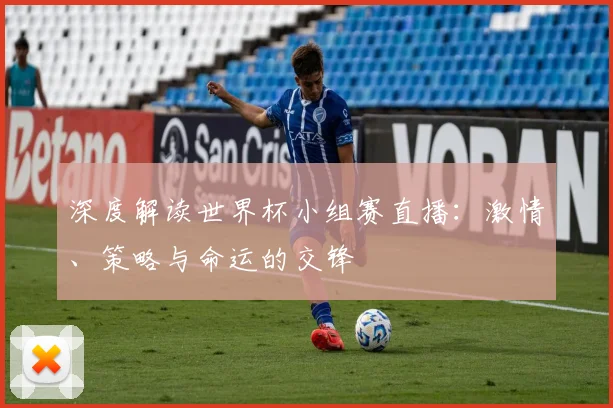 深度解读世界杯小组赛直播：激情、策略与命运的交锋